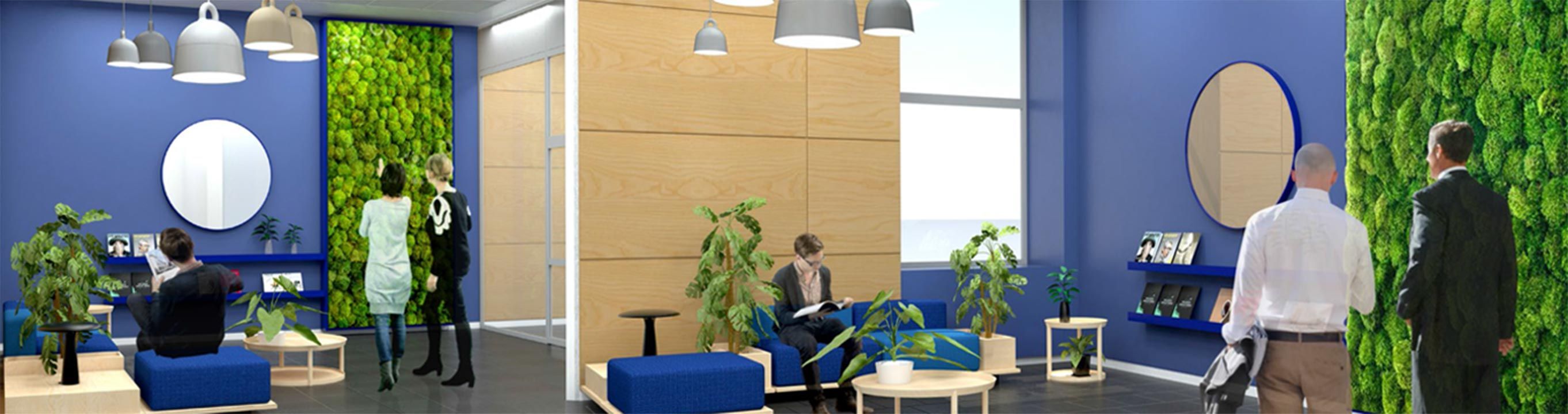 Espaces communs bâtiment Cobalt